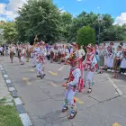 Foto Festivalul Național al Copiilor „Călușul Românesc” la ediţie jubiliară. Sute de dansatori şi instrumentişti, la Slatina