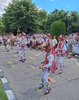 Foto Festivalul Național al Copiilor „Călușul Românesc” la ediţie jubiliară. Sute de dansatori şi instrumentişti, la Slatina