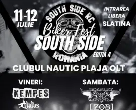 Foto South Side Biker Fest 2025, în perioada 11-12 iulie, la Clubul Nautic şi de Agrement „Plaja Olt”