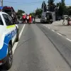Foto O fetiţă de 12 ani, lovit de maşină pe trecerea de pietoni, la Pleşoiu