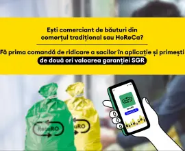 Foto Premii în bani pentru comercianții din Olt care activează puncte de colectare manuală a ambalajelor SGR