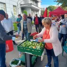 Foto Piața volantă din curtea Consiliului Județean Olt se redeschide pentru întreg sezonul agricol