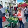 Foto Piața volantă din curtea Consiliului Județean Olt se redeschide pentru întreg sezonul agricol