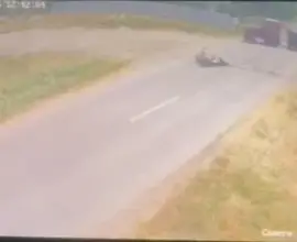 Foto VIDEO. Accidentul de la Vlădila: Imagini cumplite surprinse de camerele de supraveghere