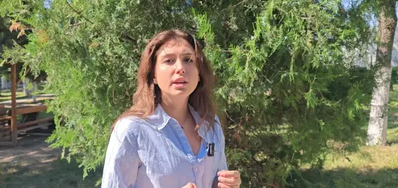 Foto Lecţia empatiei, învăţată la Schitu Greci: o studentă din SUA face voluntariat într-un spital românesc de psihiatrie