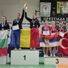 Foto Andreea Jifcu, aur la Balcaniada de tenis de masă, alături de echipa României U19
