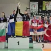 Foto Andreea Jifcu, aur la Balcaniada de tenis de masă, alături de echipa României U19
