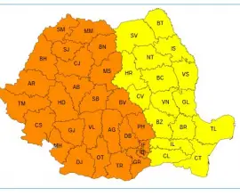 Foto Cod Portocaliu de caniculă, în mare parte din ţară. Temperaturile ajung la 40 de grade