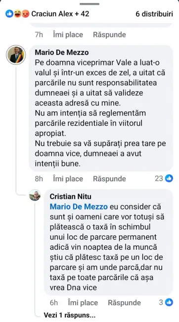 Foto Tensiuni tot mai vizibile în alianța PNL-AUR de la Primăria Slatina: Primarul De Mezzo, deranjat de iniţiativele viceprimăriţei Mădălina Văle