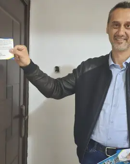 Foto Primarul din Slatina, în stare gravă după ce a căzut cu bicicleta. Este la un spital din Capitală cu fractură de şold