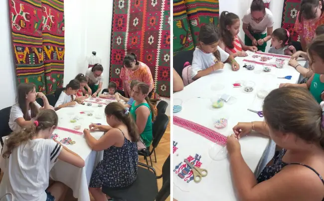Foto Ateliere de vară la Muzeul Județean Olt - Creativitate pentru toate vârstele