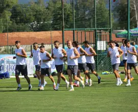 Foto CSM Slatina, în plin stagiu în Bulgaria. Primul amical este programat cu echipa din liga secundă, FC Belasitsa Petrich