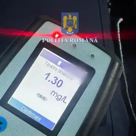 Foto Şoferi din Olt, lăsați fără permis pentru alcool. Unul dintre ei, prins cu 1,30 mg/l alcool în aerul expirat