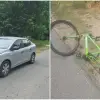 Imagine Accident la Bobiceşti: Un biciclist în vârstă de 12 ani a murit după ce a fost acroșat de un autoturism