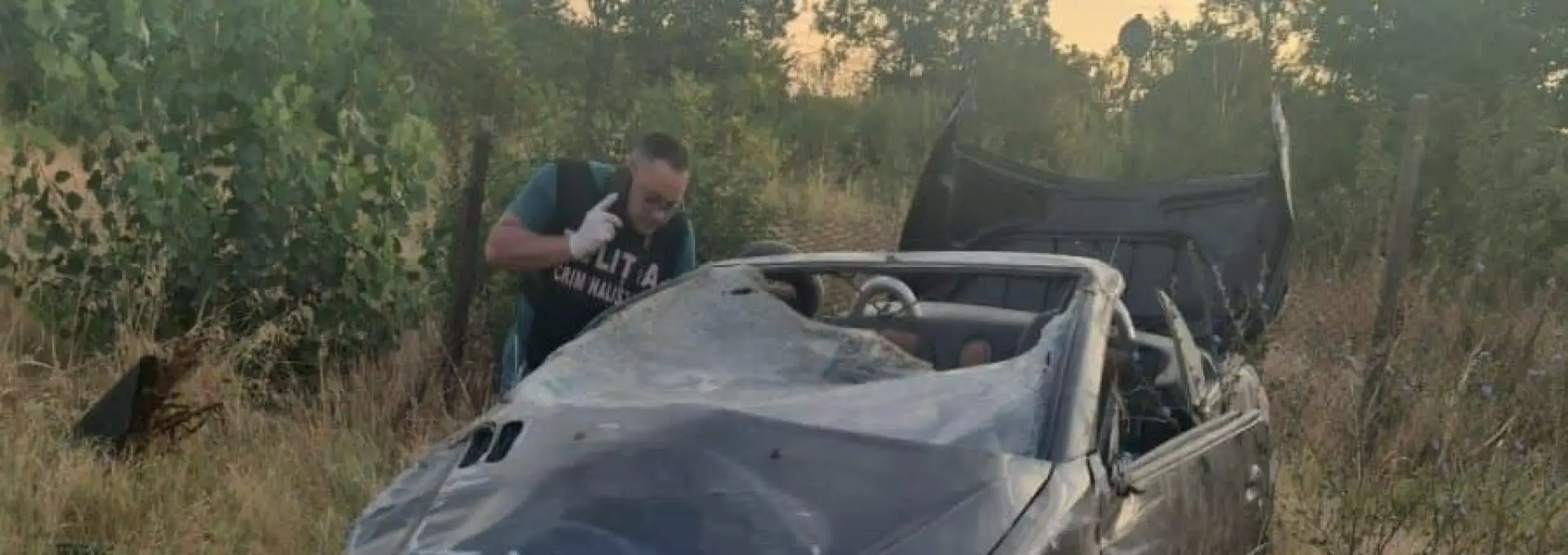 Foto Accident mortal în Olt: Un tânăr fără permis și băut a provocat o tragedie pe DN 54 A