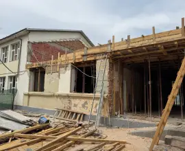 Foto Caracal: Lucrările de eficientizare energetică la grădinița din Bold, în avans față de termen