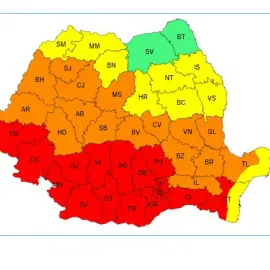 Foto Cod Roşu de caniculă, pentru ziua de sâmbătă. Temperaturile se mai domolesc de săptămâna viitoare