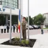 Foto Ziua Imnului Național, sărbătorită cu emoție și respect la Slatina. Ceremonie solemnă în fața Prefecturii Olt
