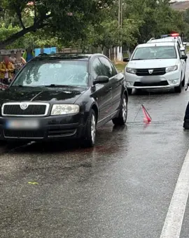 Foto Pieton lovit mortal, la Sprâncenata, de un şofer de 76 de ani