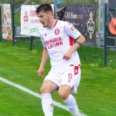 Foto Ianis Stoica, fotbalist ce a evoluat în sezonul 2020-2021 pentru CSM Slatina, a semnat cu un club din prima ligă a Portugaliei