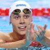 Foto David Popovici, calificat cu al doilea timp în finala la 100 de metri liber de la Mondiale!  Campionul olimpic Pan Zhanle nu a prins finala