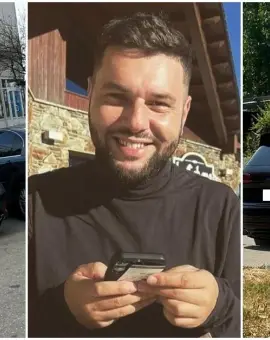 Foto Merge bine afacerea! Andrei Din, patronul firmei preferate de Primăria Slatina, a renunţat la leasingul din Spania și şi-a luat bolid de lux în România