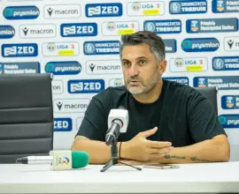 Foto CSM Slatina-Gloria Bistriţa, pe Stadionul „1 Mai”. Niculescu: „Ne dorim să începem cu dreptul”