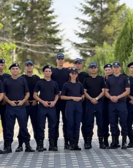Foto FOTO. 14 elevi în practică la Inspectoratul Judeţean de Jandarmi Olt