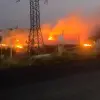 Foto Incendiu de vegetaţie, în zona Barajului de la Slătioara. VIDEO