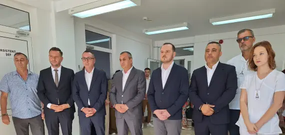 Foto Două secții noi la Spitalul de Psihiatrie Cronici Schitu Greci, inaugurate în prezența ministrului Sănătății. Investiție realizată integral din fondurile Consiliului Județean Olt (FOTO)