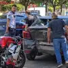 Foto Accident în Slatina, pe Bulevardul A.I. Cuza. Un motociclist a ajuns la spital