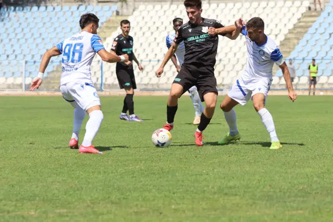 Foto CSM Slatina, înfrângere pe teren propriu cu Metalul Buzău. Niculescu: „Începutul reprizei secunde ne-a turnat plumb în picioare”