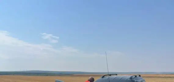 Foto Accident mortal pe DN 54 A, în Olt, în afara localităţii Corabia
