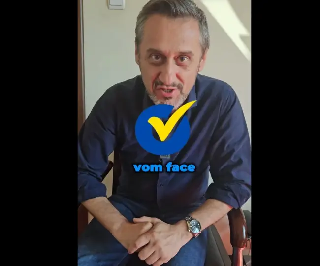 Foto Primarul Mario De Mezzo, reclamat că şi-a pus sigla electorală pe gardul şcolilor din Slatina: „Nu e normal să facem politică în școală”