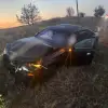 Foto Accident la Pleşoiu. Două persoane la spital