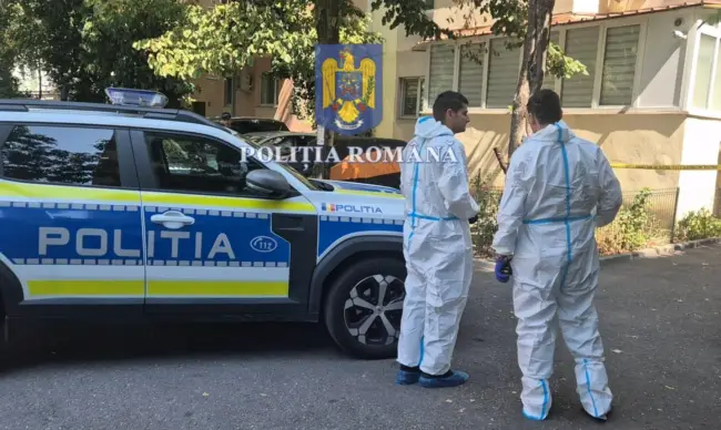 Foto VIDEO. Crimă şocantă, în Craiova: Şi-a înjunghiat soţia, apoi s-a aruncat de la etaj