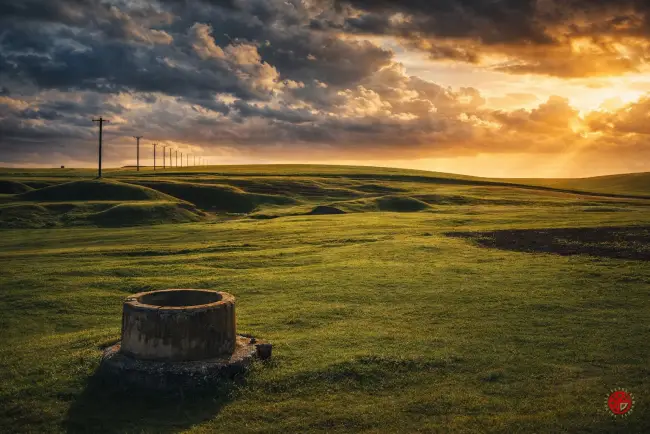 Fotografie din Stoicănești,
Una din fântânile rămase din Valea Dracului, punct Coanda