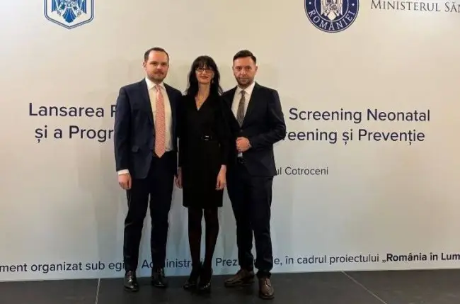 Ministrul Sănătăţii, Alexandru Rogobete, dr Lucica Alexe, dr Florin Popa