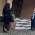 Rădoi a fost însoţit de avocata sa, sora sa Mariana Stefan.